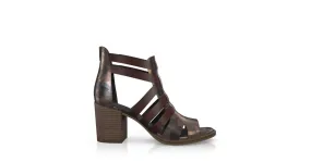 Blockabsatz-Sandalen 34436
