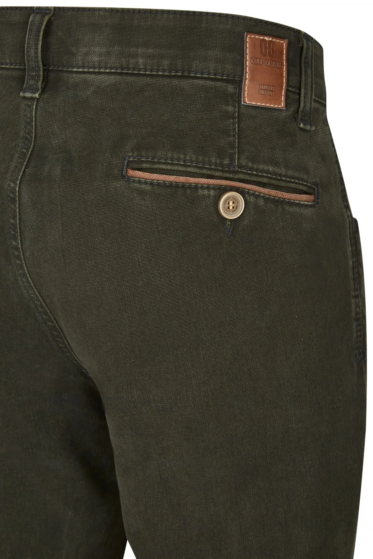Club of Comfort - Herren Hose, Baumwolle, Stretch, Regular Leg, Marvin (7218)