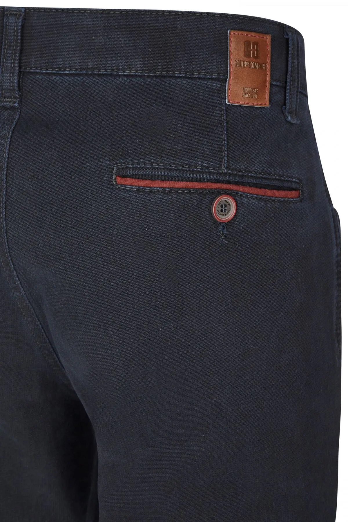 Club of Comfort - Herren Hose, Baumwolle, Stretch, Regular Leg, Marvin (7218)