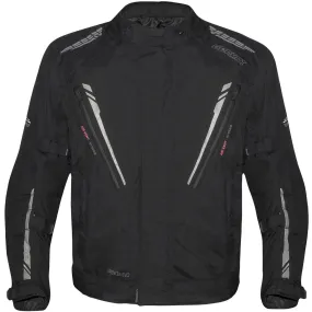 Germot Spencer Evo Textiljacke Schwarz / Grau Übergröße B3XL