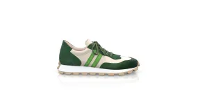 Herren Leder Laufschuhe 56386