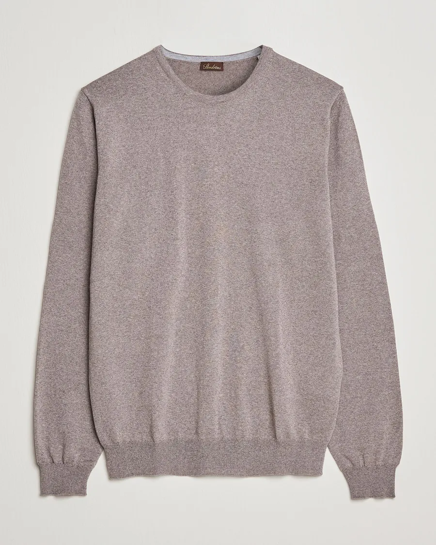 Merino Crew Neck Mud Brown