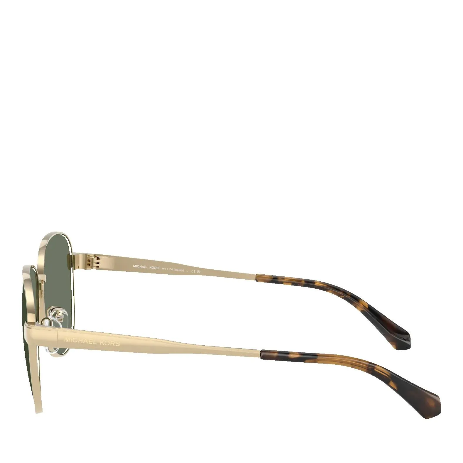   Michael Kors  Biarritz Light Gold Shiny  Sonnenbrille 