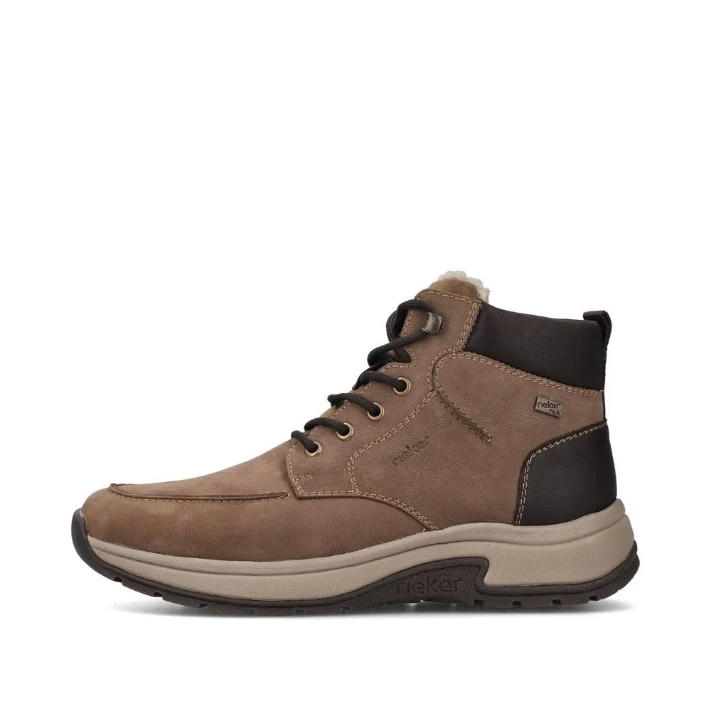 Rieker Schnürstiefel TEX Membran braun S24 11020-24