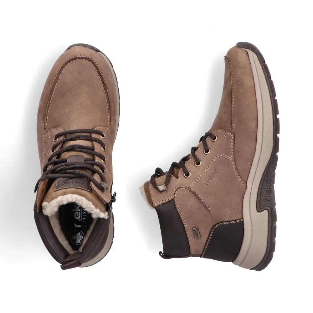 Rieker Schnürstiefel TEX Membran braun S24 11020-24