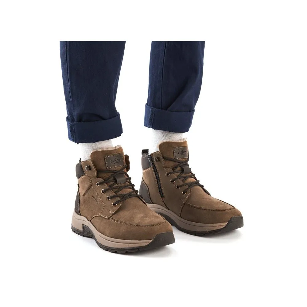 Rieker Schnürstiefel TEX Membran braun S24 11020-24