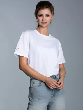 T-Shirt aus 100% Biobaumwolle Weiss-C2C