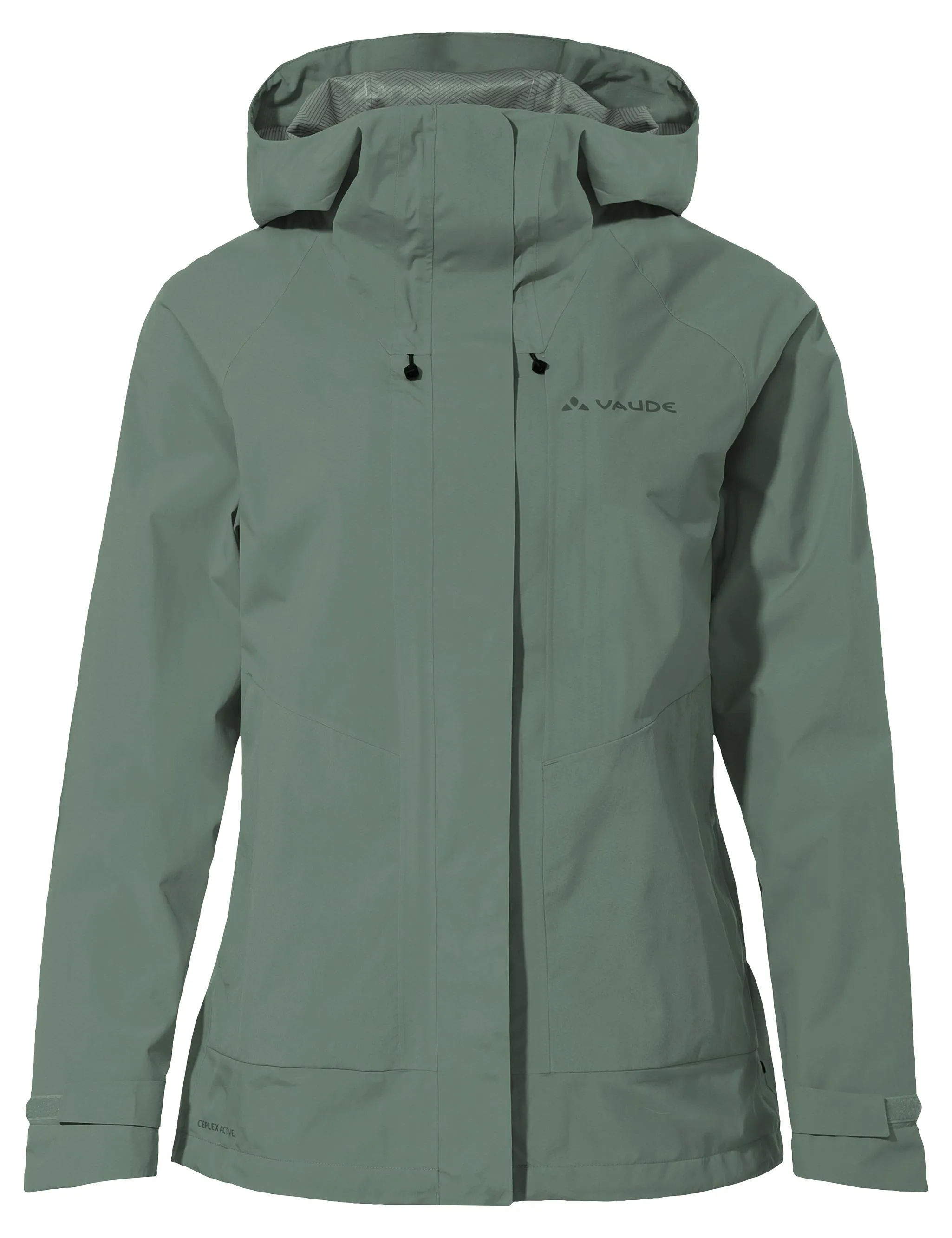 VAUDE Women's Comyou Rain Jacket Outdoorjacke Damen agave im Online Shop von kaufen